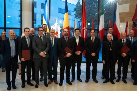 Odprtje razstave; Foto: Mariia Bortiakova, arhiv Občine Sežana